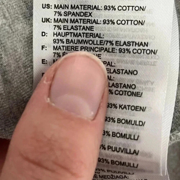 Adidas/ 💰2 FOR $10💰Grey  and white/ Long sleeve shirt/ Size US XS - Picture 6 of 10